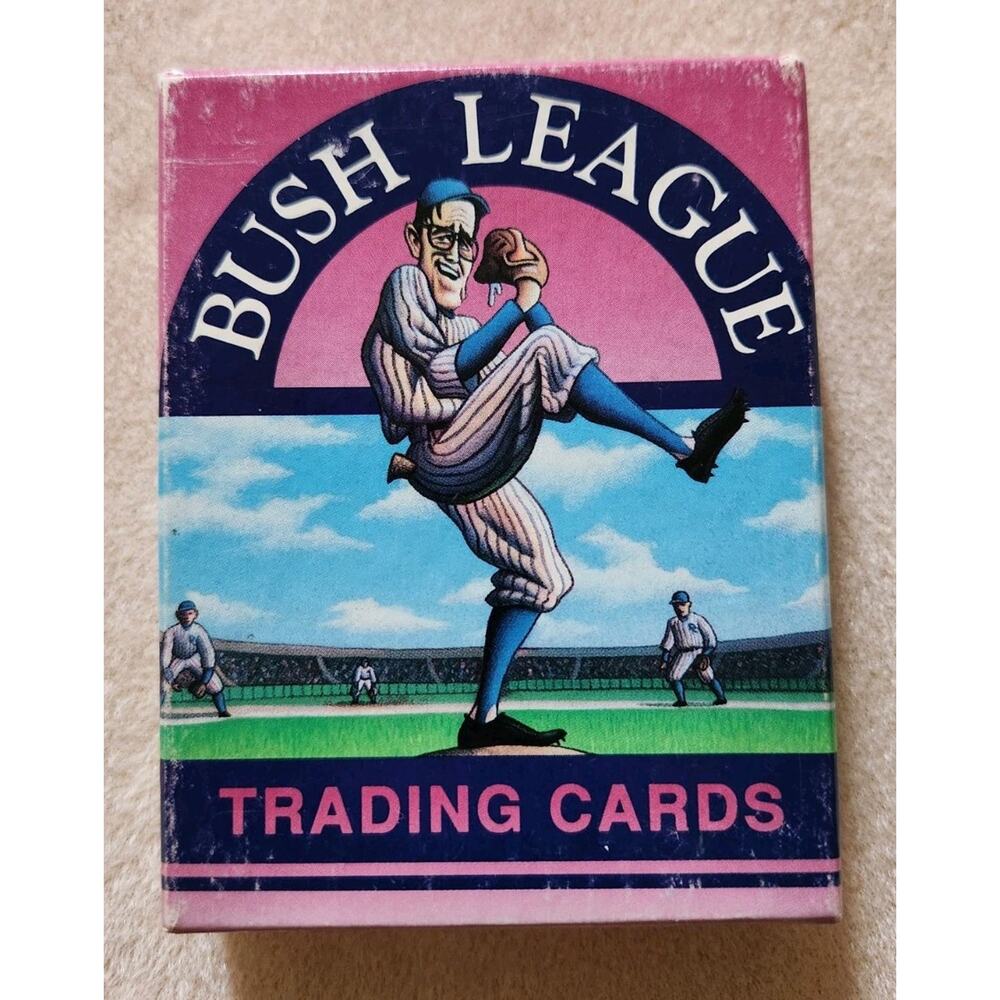Vintage 1989 Eclipse Enterprises "Bush League" Non-Sport Trading Cards